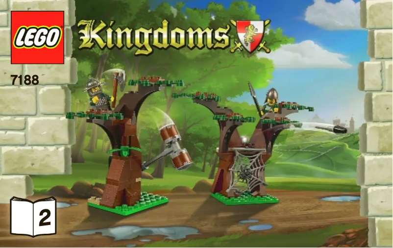 Page 1 of the manual User Manual Lego Castle 7188