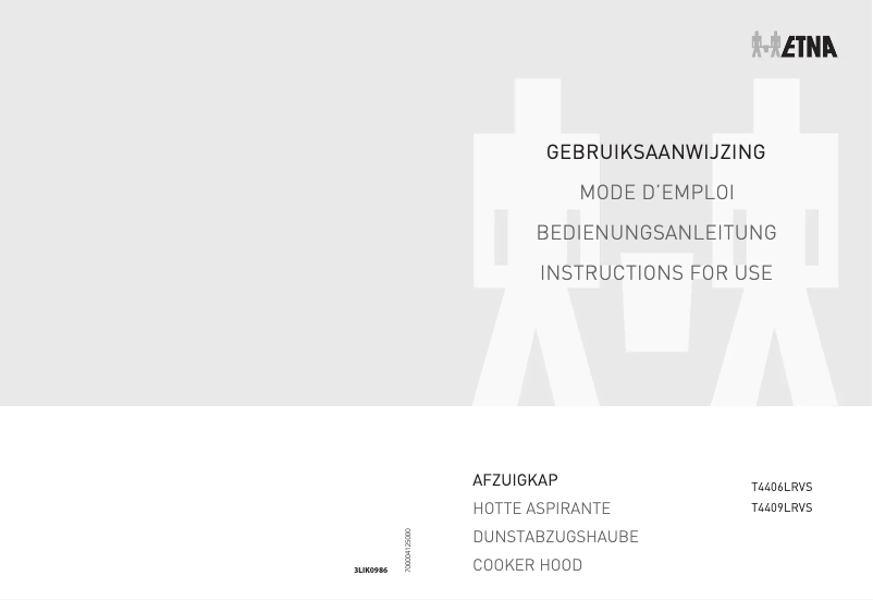 Page 1 de la notice Manuel utilisateur Etna T4409LRVS
