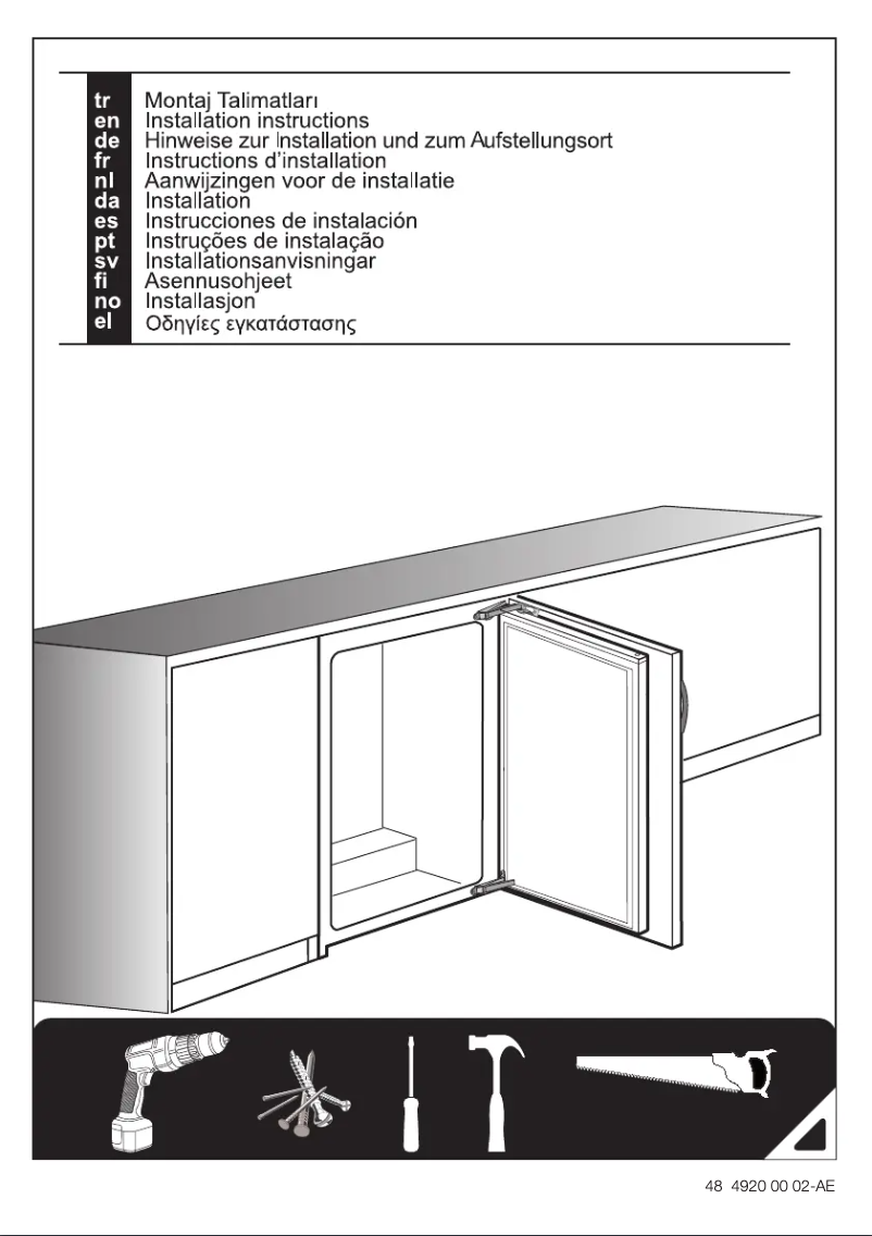 Page 1 de la notice Guide d'installation Philco PBU1153A