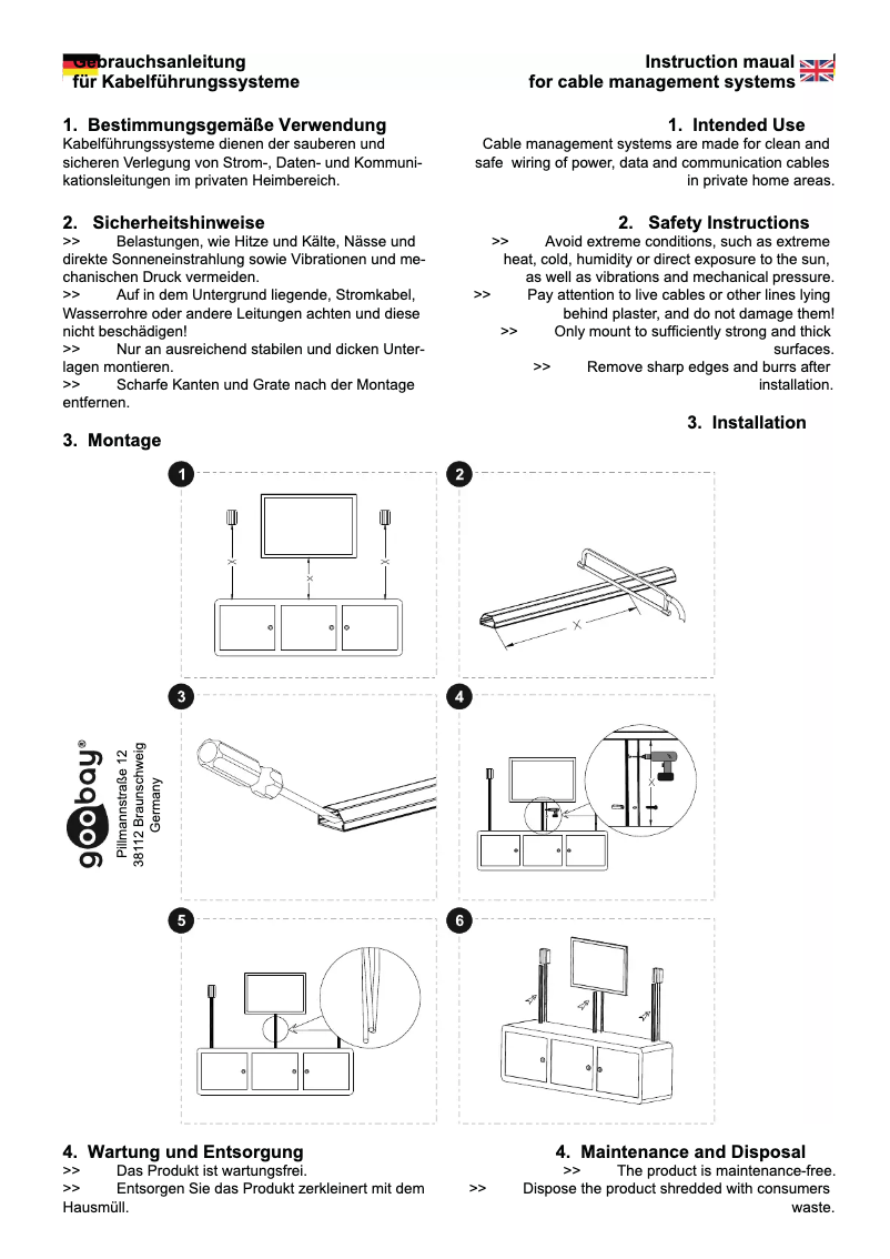 Page n°1 - Manuel utilisateur Wentronic 90728