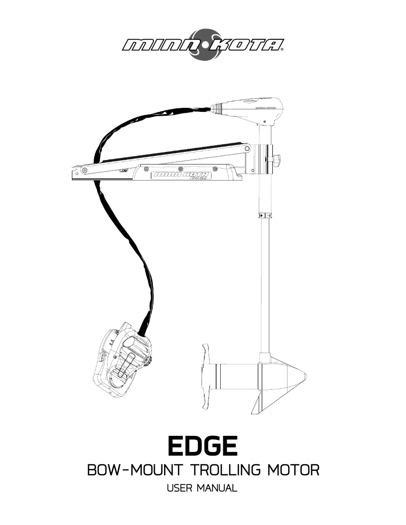 Page 1 de la notice Manuel utilisateur Minn Kota Edge