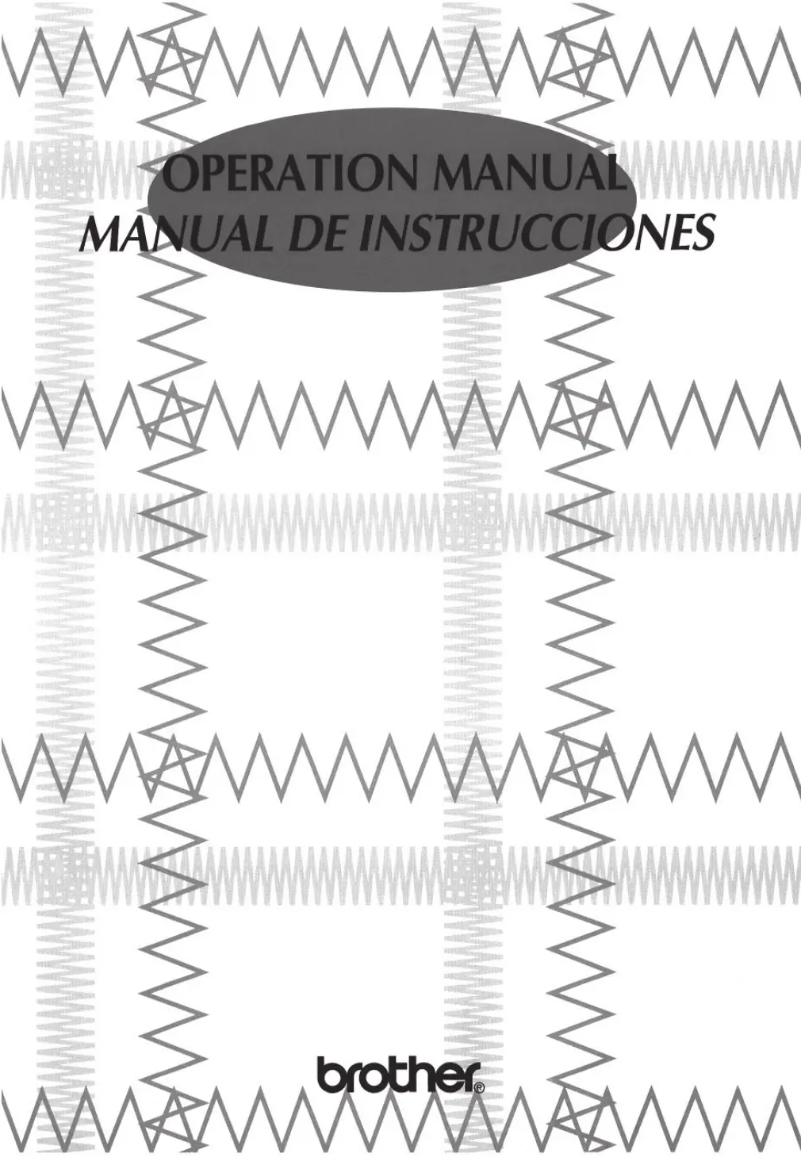 Page n°1 - Manuel utilisateur Brother VX-541S