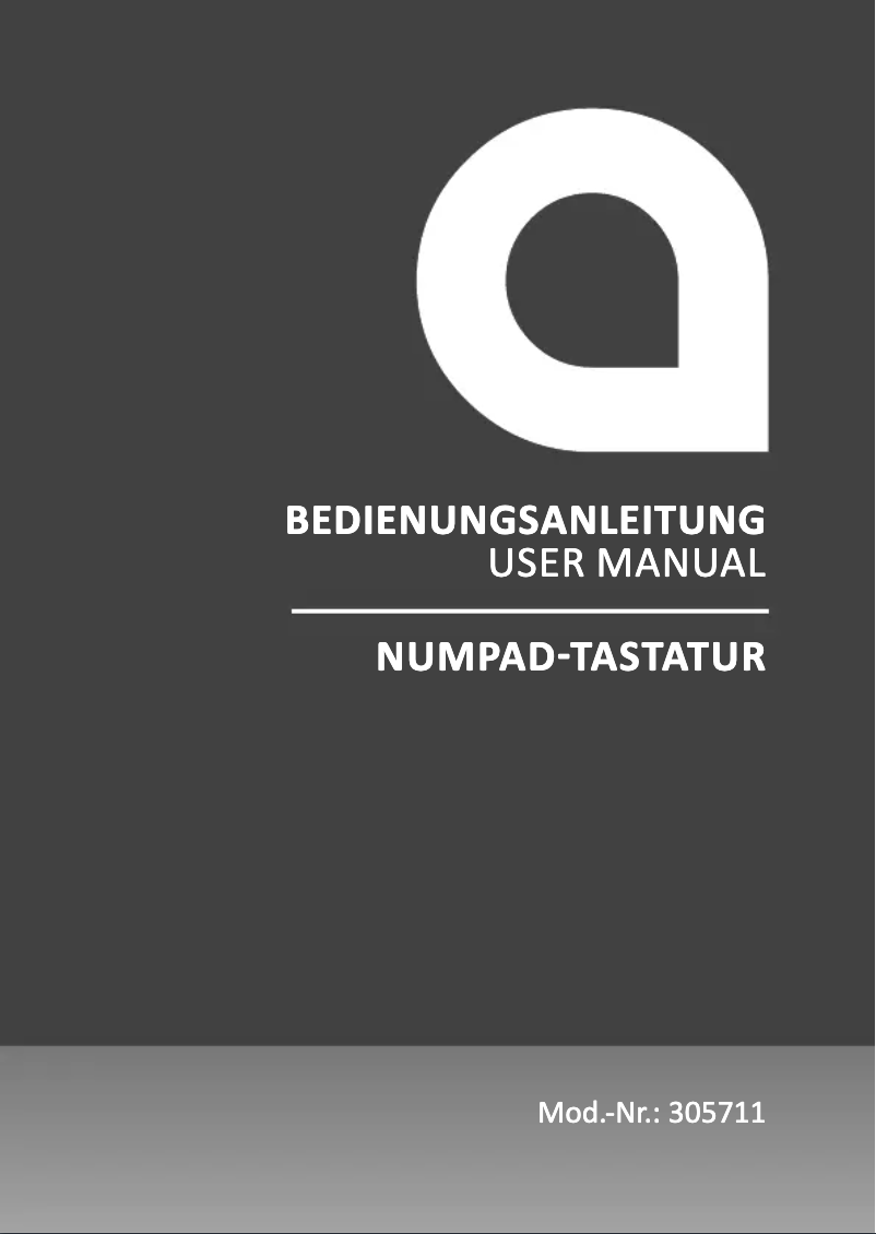 Page 1 de la notice Manuel utilisateur Aplic 305711