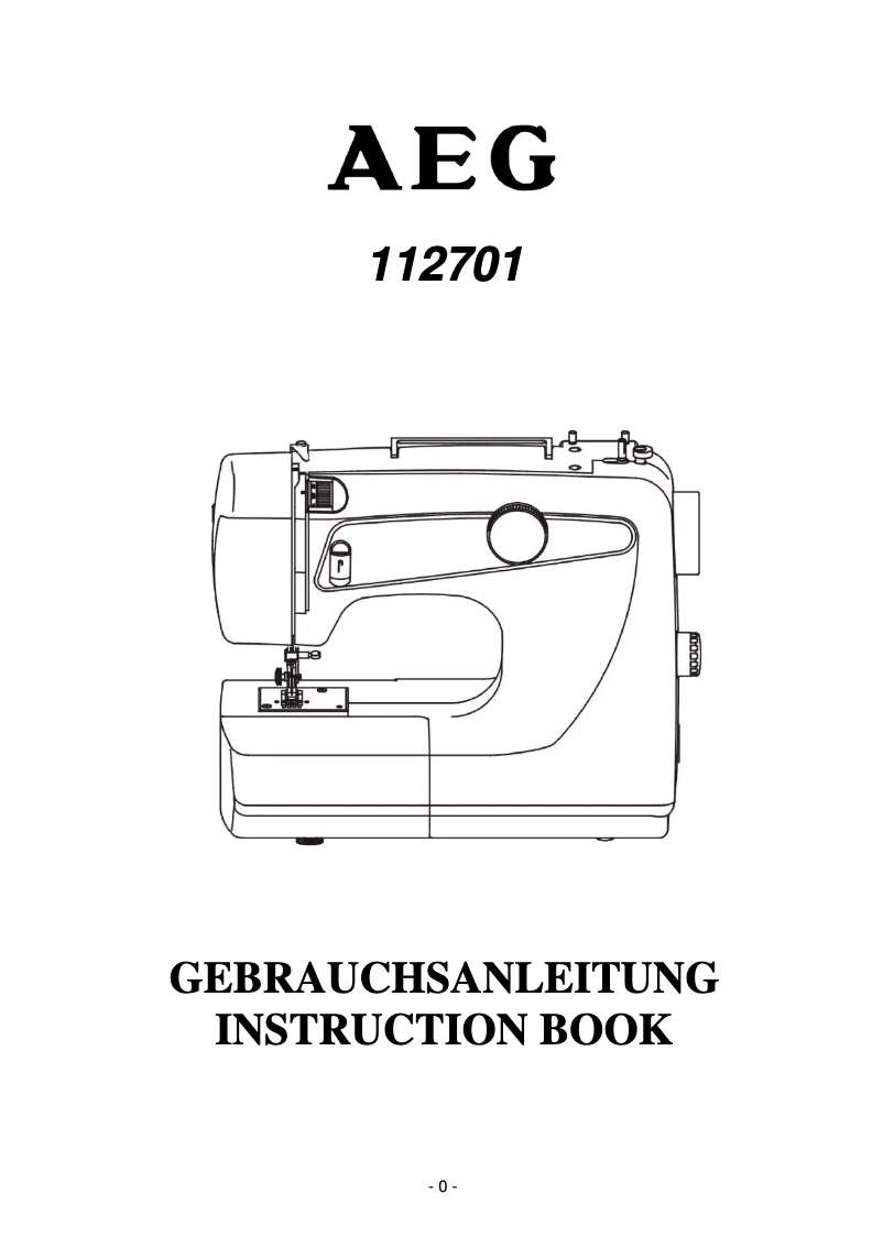 Page 1 de la notice Manuel utilisateur AEG 2701