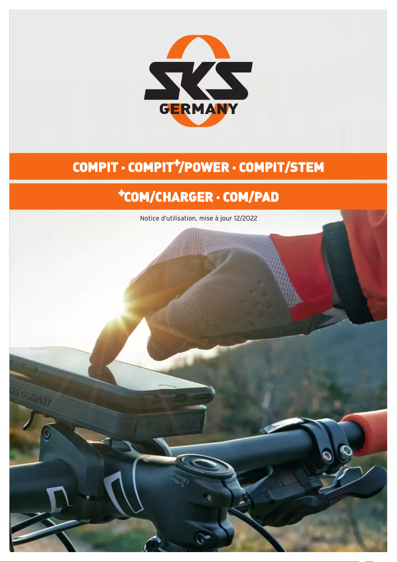 Image de la première page du manuel de l'appareil +Com/Charger