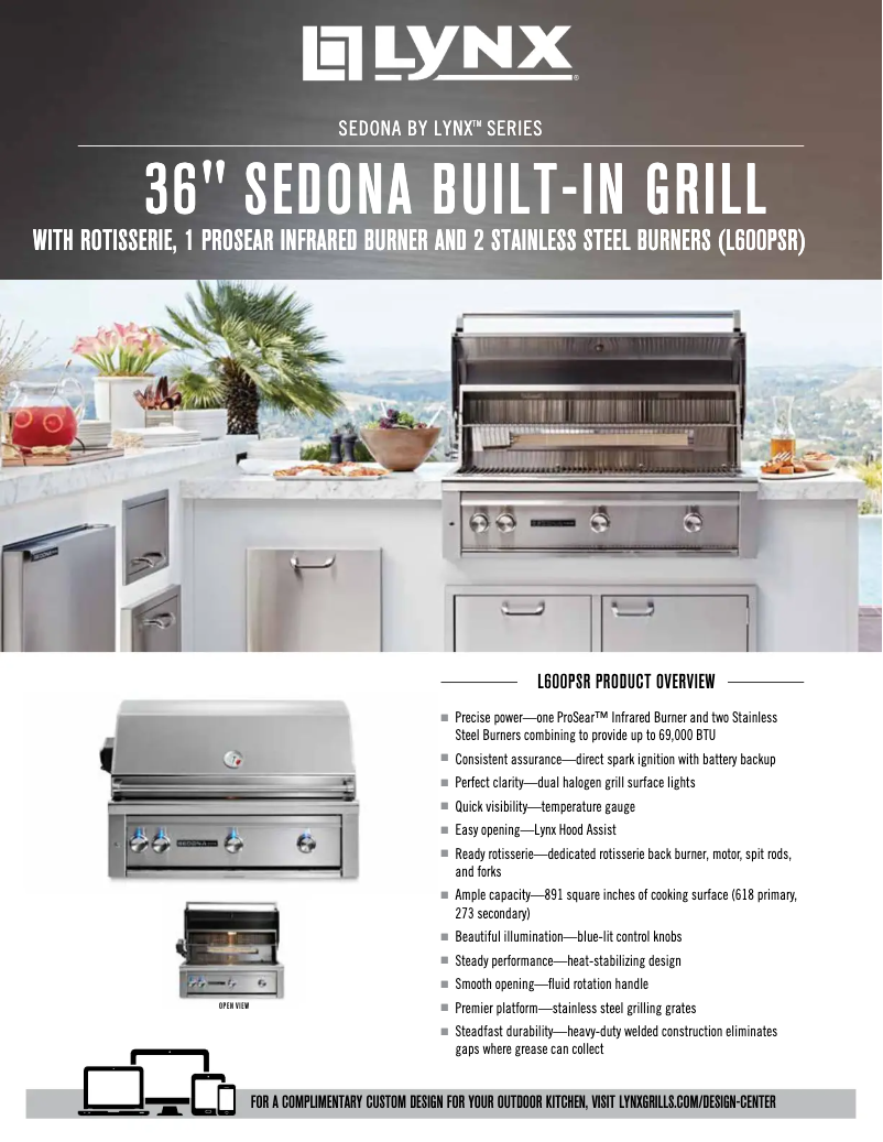 Image de la première page du manuel de l'appareil L600PSRNG