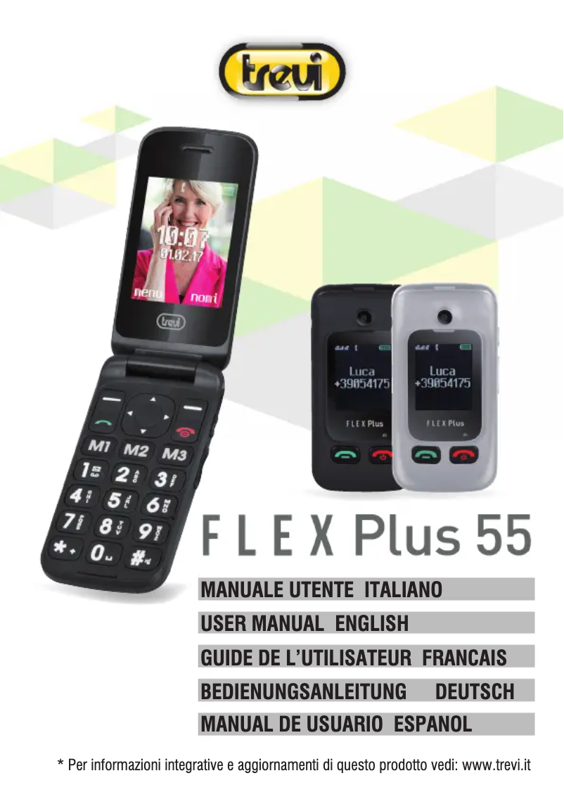 Page n°1 - Manuel utilisateur Trevi Flex Plus 55