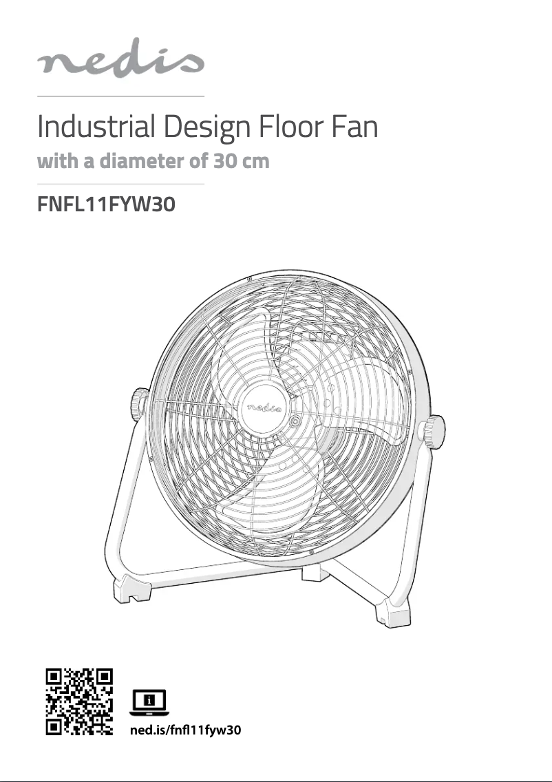 Page 1 de la notice Manuel utilisateur Nedis FNFL11FYW30