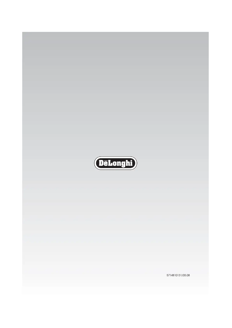 Page n°1 - Manuel utilisateur DeLonghi DES 12