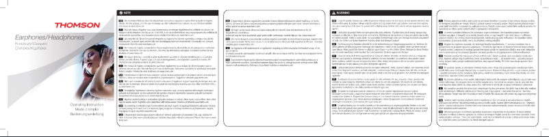 Image de la première page du manuel de l'appareil HED1123BR/BK