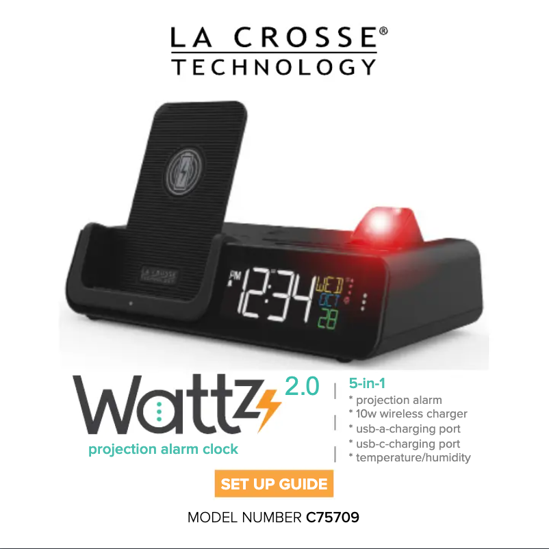 Image de la première page du manuel de l'appareil C75709