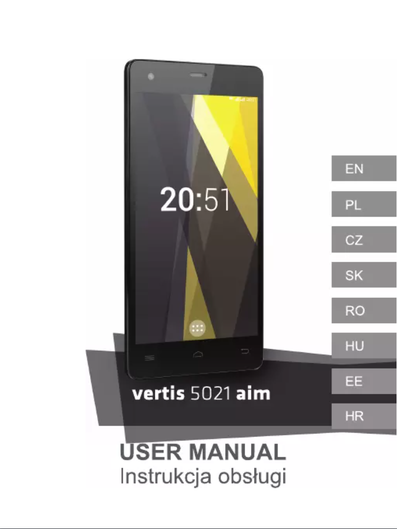 Page 1 de la notice Manuel utilisateur Overmax Vertis 5021 AIM