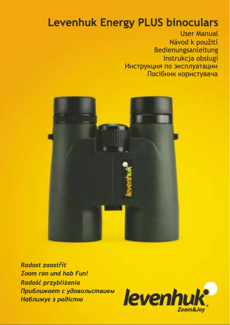 Page n°1 - Manuel utilisateur Levenhuk Energy Plus