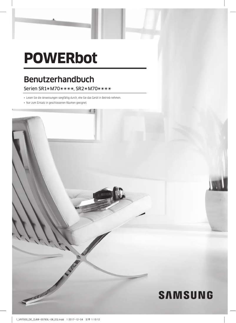 Page n°1 - Manuel utilisateur Samsung VR10M702NUG