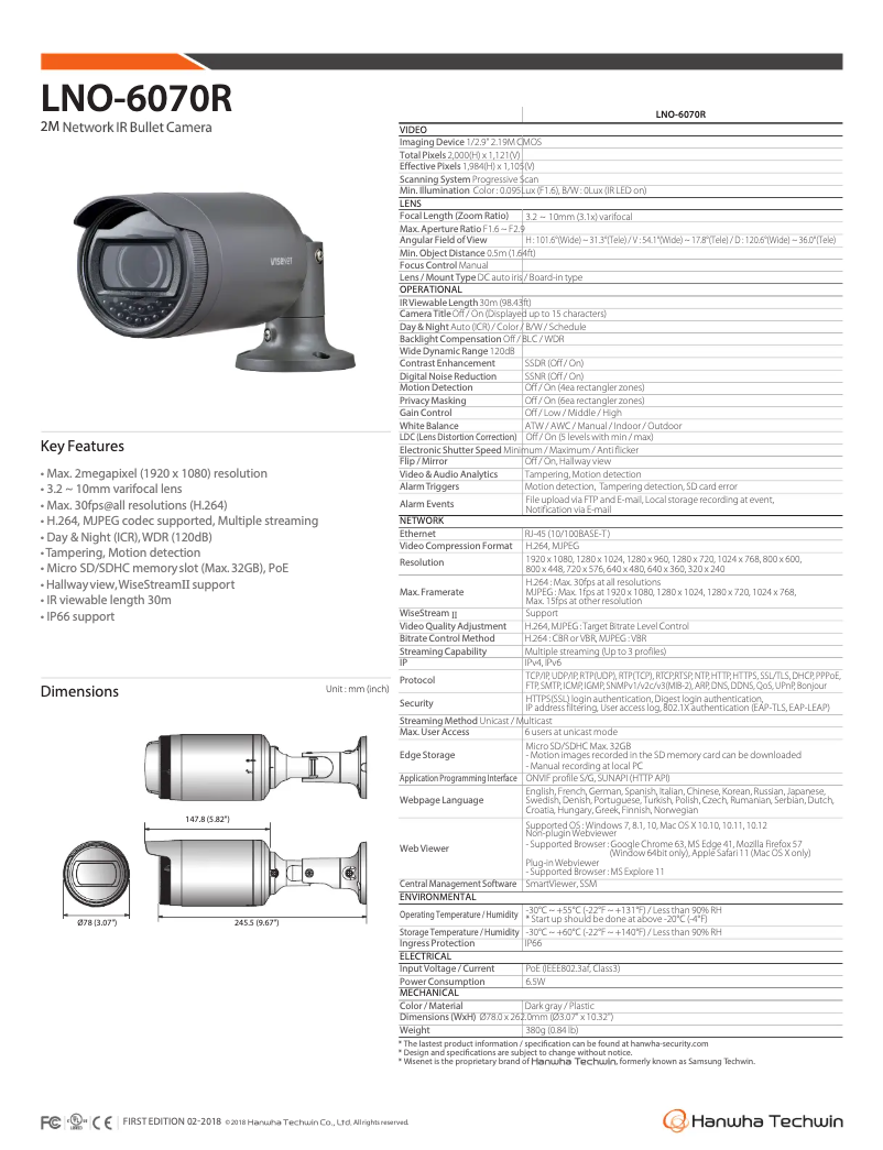 Page 1 de la notice Manuel utilisateur Samsung LNO-6070R
