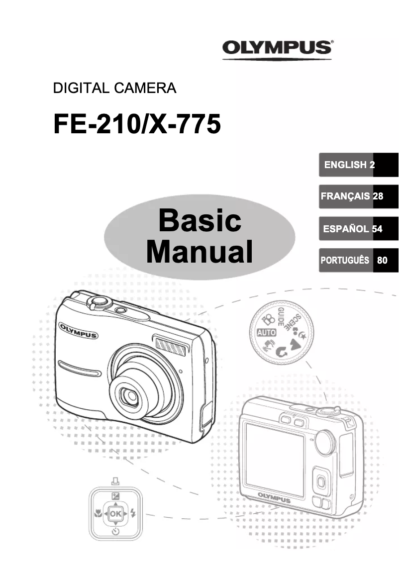 Page 1 de la notice Manuel utilisateur Olympus FE-210