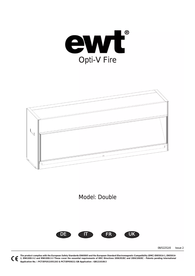 Página 1 del manual Manual de usuario EWT Opti-V Fire Double