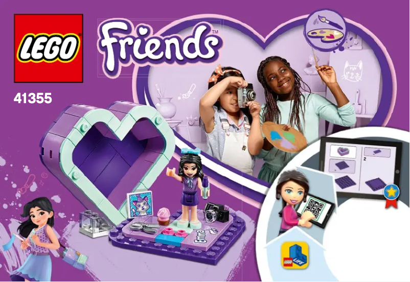 Page 1 de la notice Manuel utilisateur Lego Friends 41355