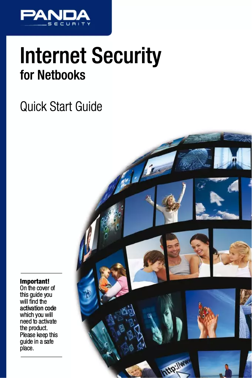 Image de la première page du manuel de l'appareil Internet Security for Netbooks