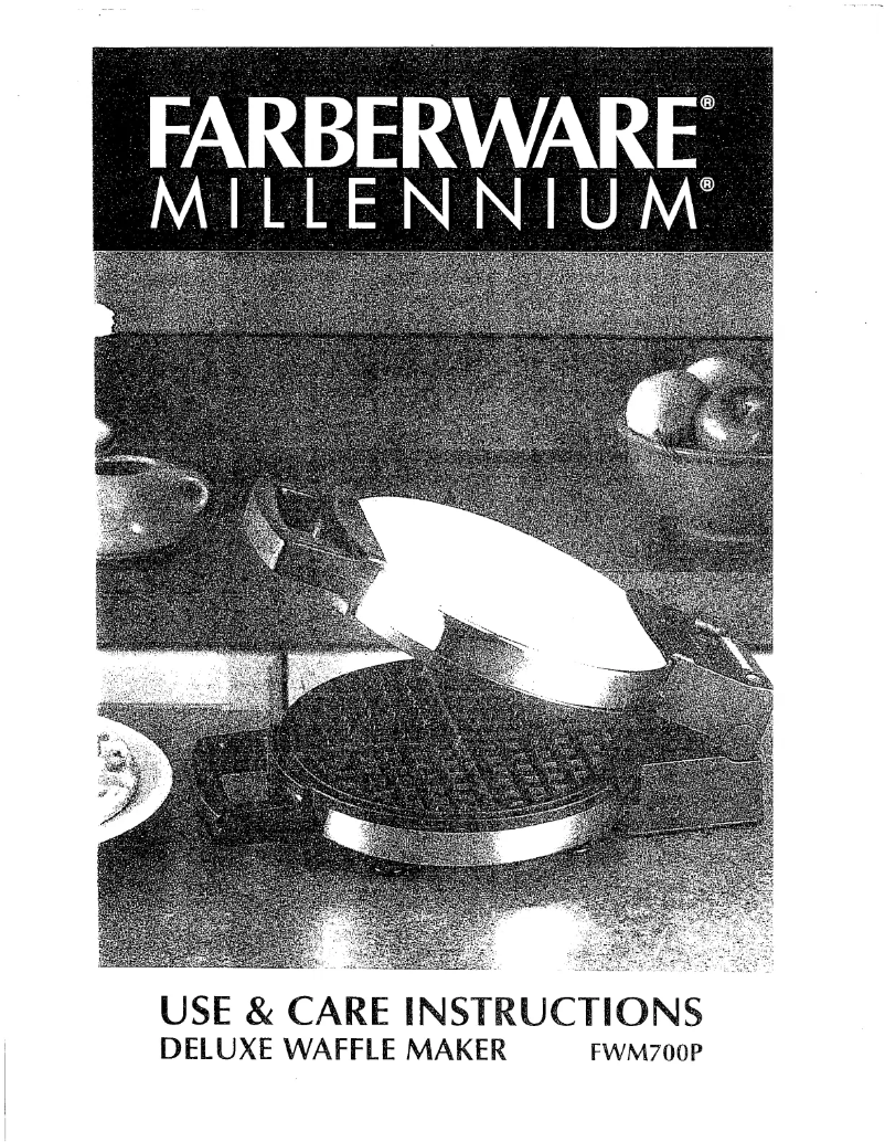 Page 1 de la notice Manuel utilisateur Farberware FWM700P