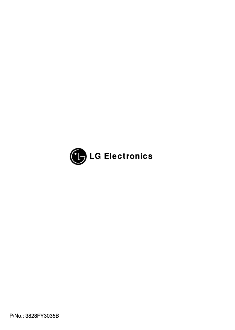 Page 1 de la notice Manuel utilisateur LG WP-570NP