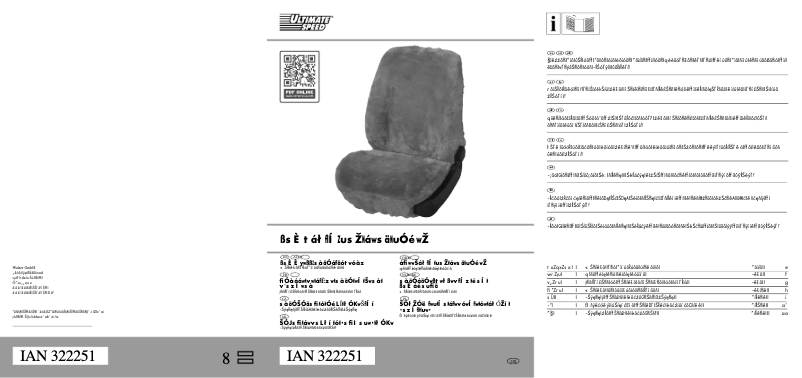 Image de la première page du manuel de l'appareil IAN 322251