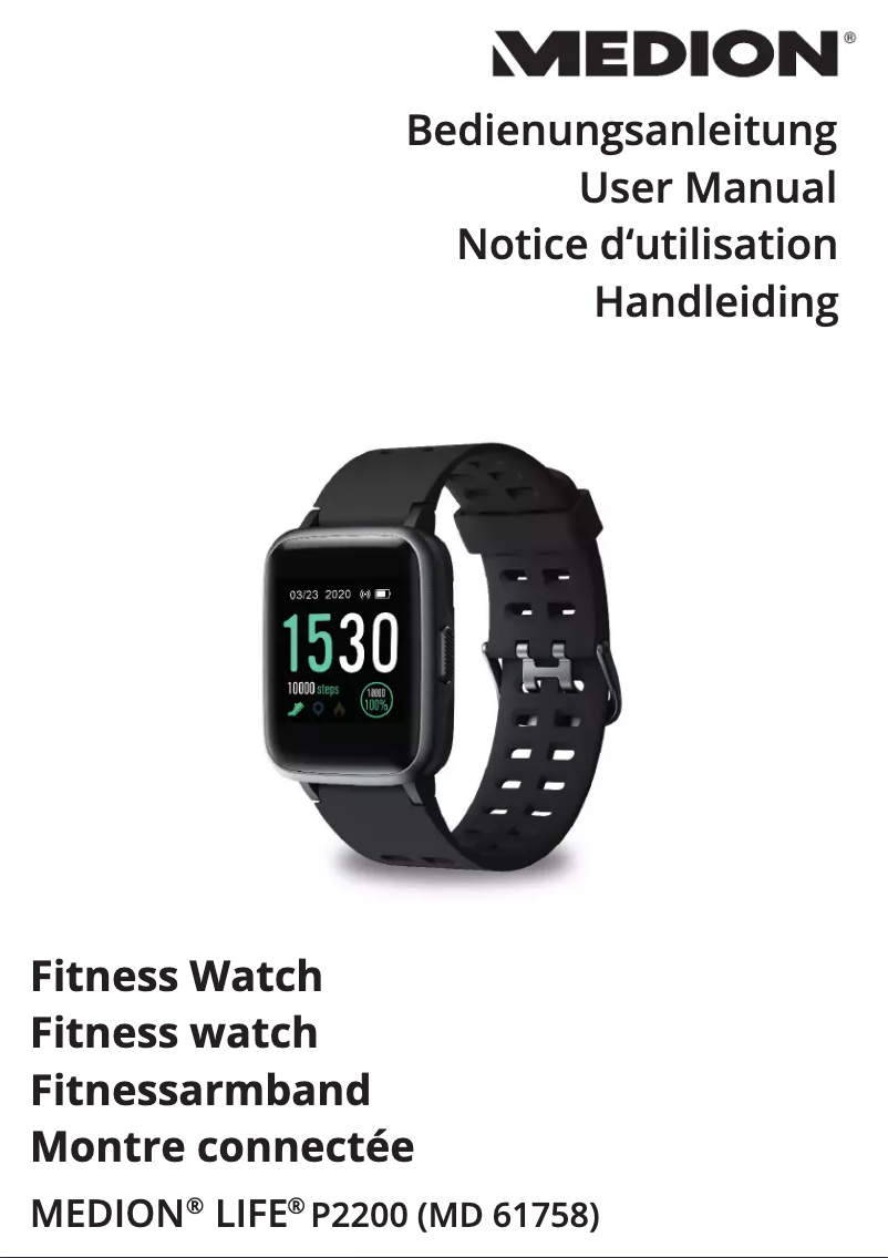 Page 1 de la notice Manuel utilisateur Medion Life P2200 (MD 61758)