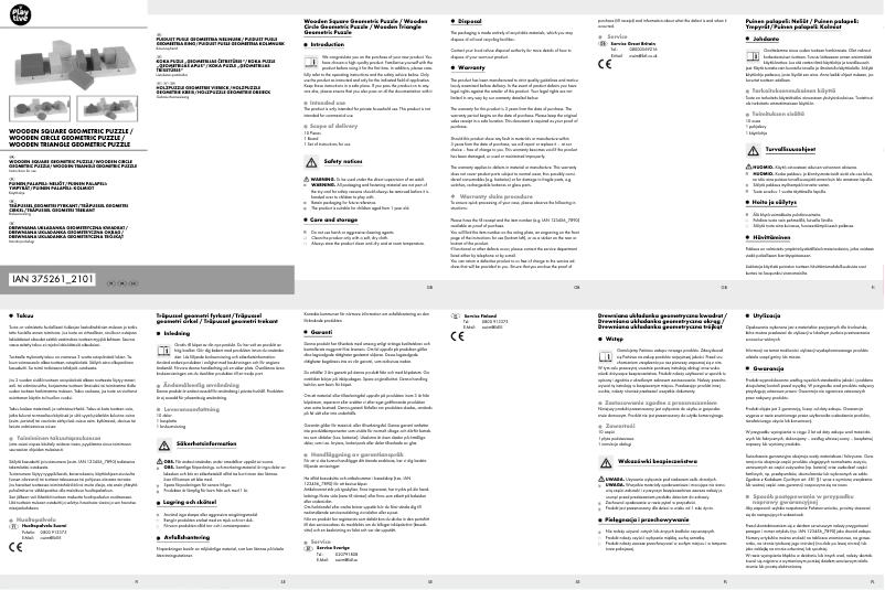 Imagen de la primera página del manual del dispositivo HG07591