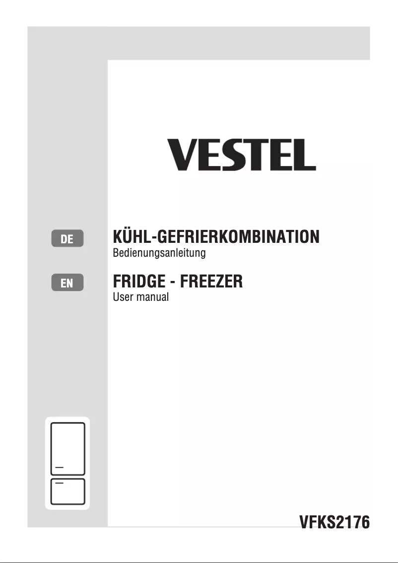 Image de la première page du manuel de l'appareil VFKS2176