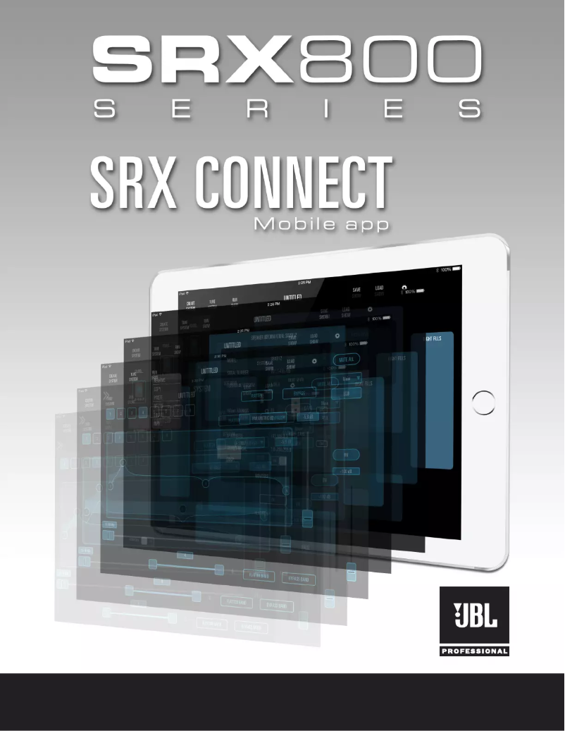 Page n°1 - Guide de démarrage rapide JBL SRX812P