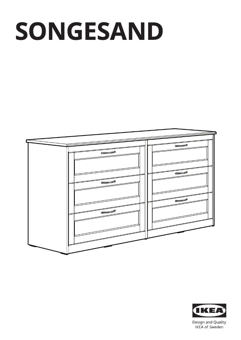 Image de la première page du manuel de l'appareil SONGESAND 605.461.54