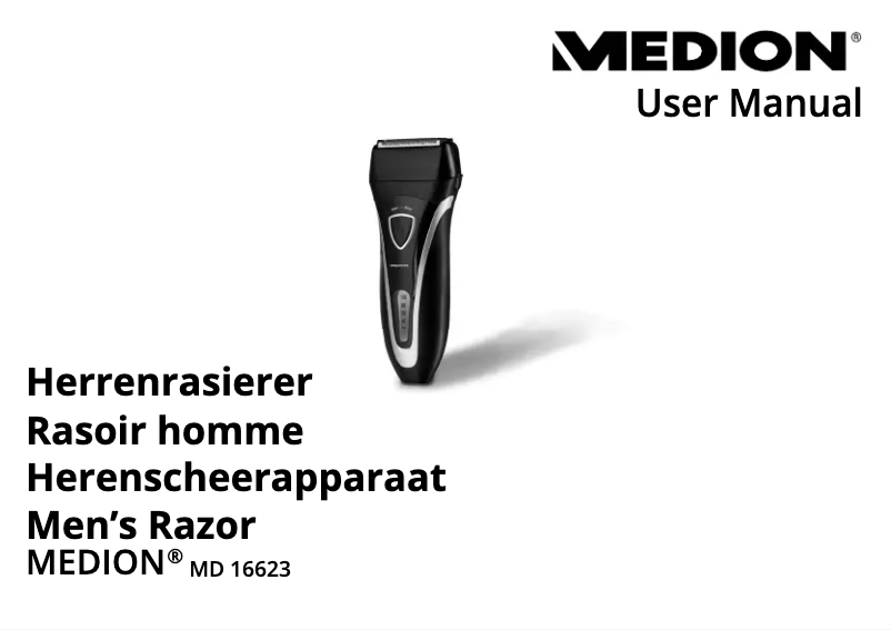 Página 1 del manual Manual de usuario Medion MD 16623