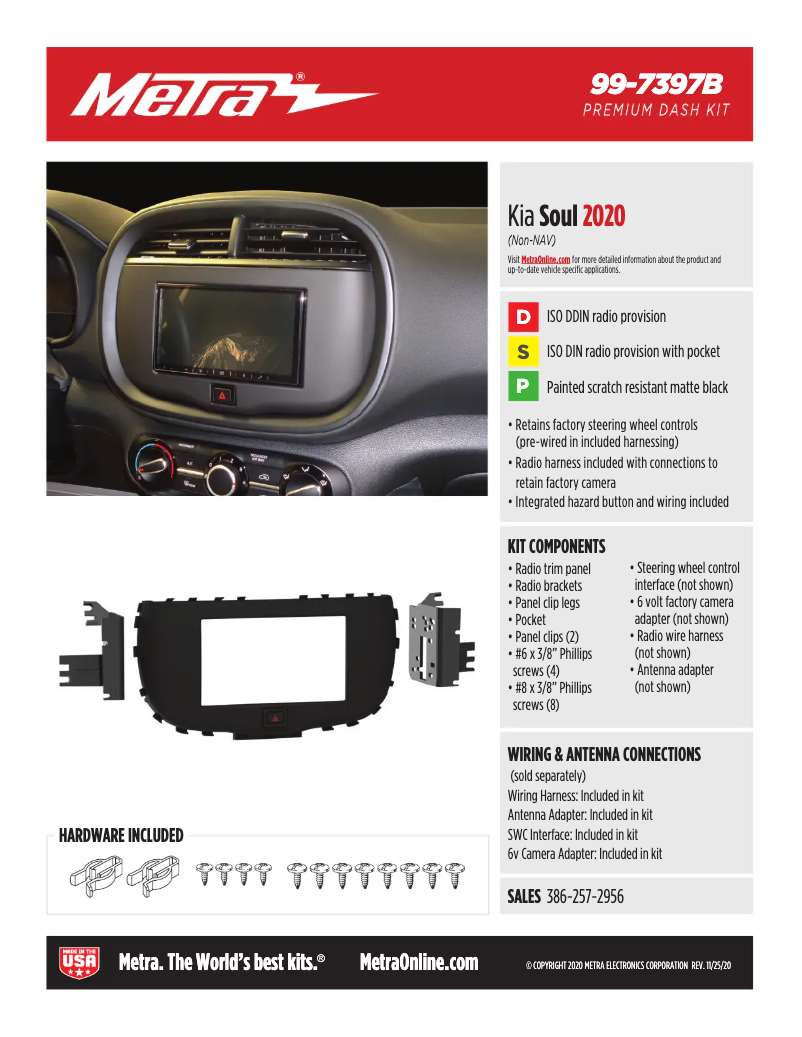 Page 1 de la notice Fiche technique AXESS 99-7397B