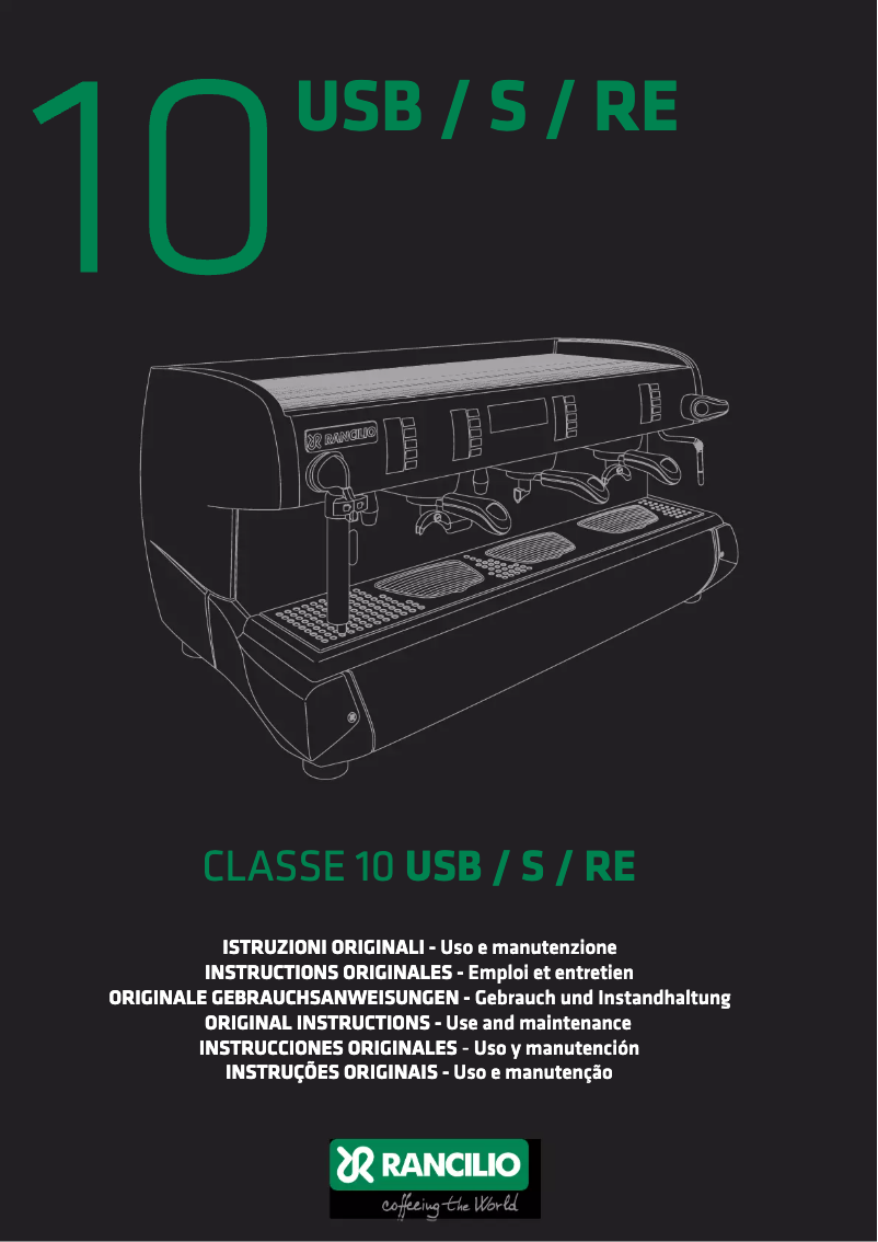 Image de la première page du manuel de l'appareil Classe 10