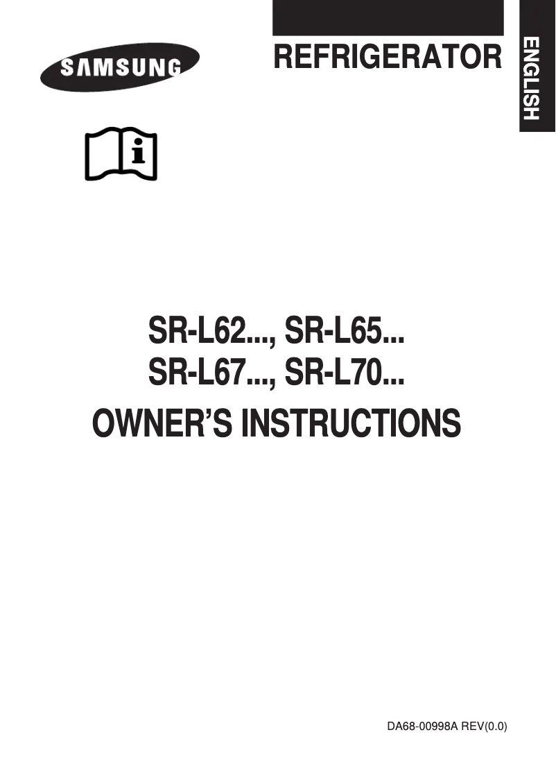 Image de la première page du manuel de l'appareil SRL623EVSS