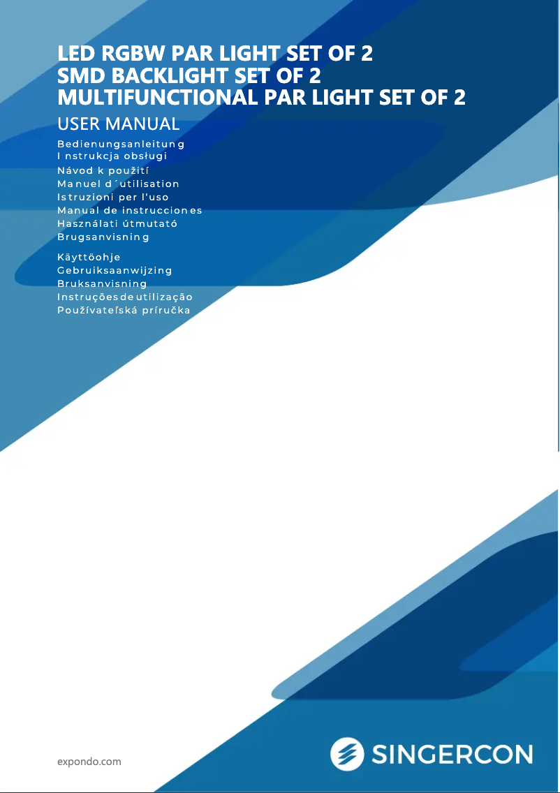 Image de la première page du manuel de l'appareil CON.LED-105