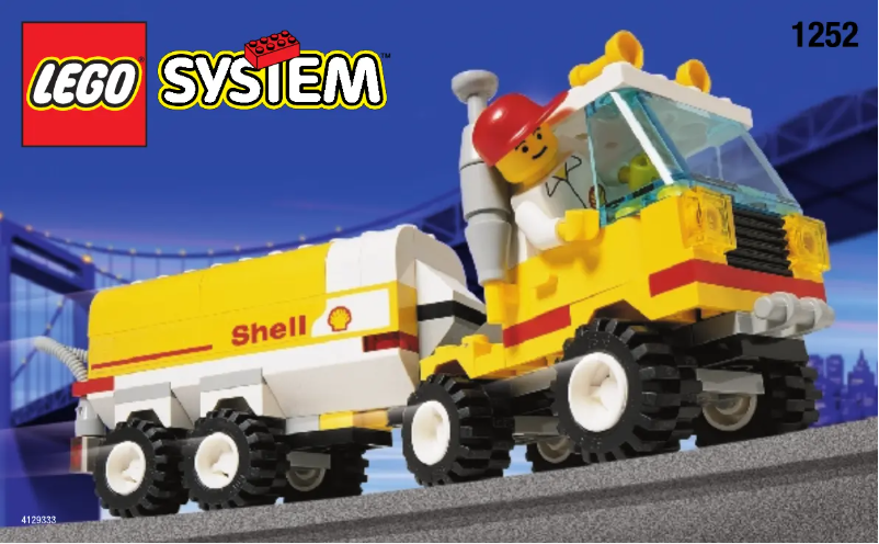 Page n°1 - Manuel utilisateur Lego SHELL TANKER