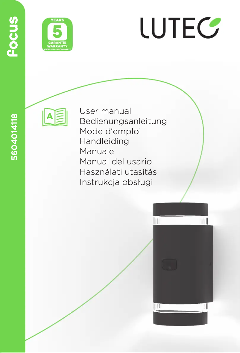 Image de la première page du manuel de l'appareil Focus