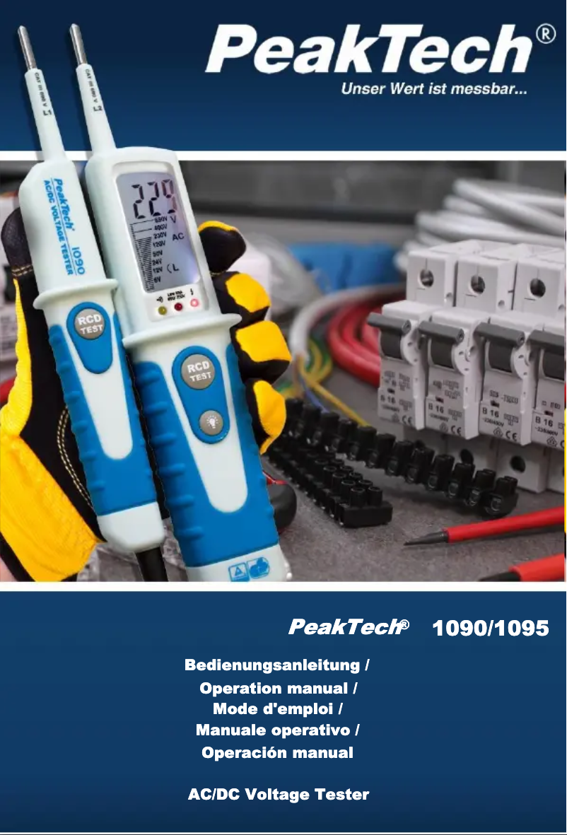 Image de la première page du manuel de l'appareil 1095