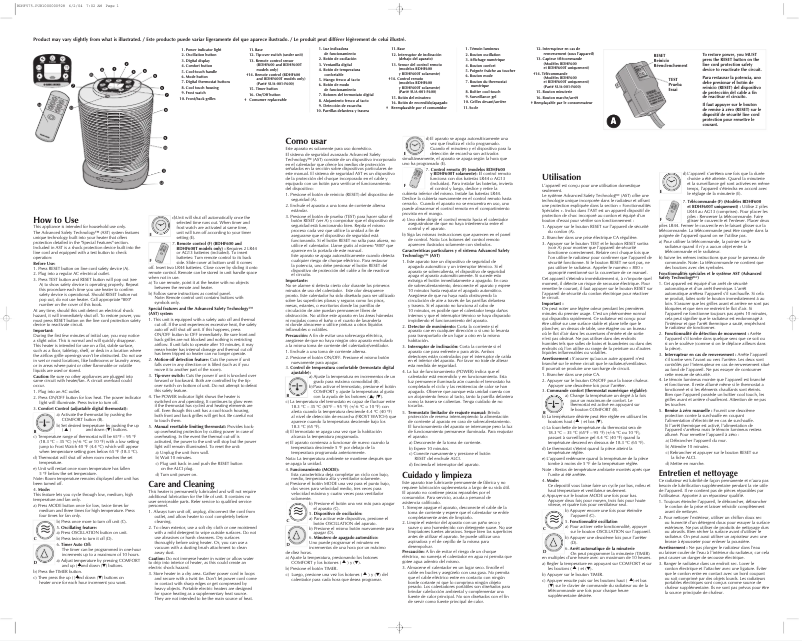 Página 1 del manual Manual de usuario Black & Decker BDHF575