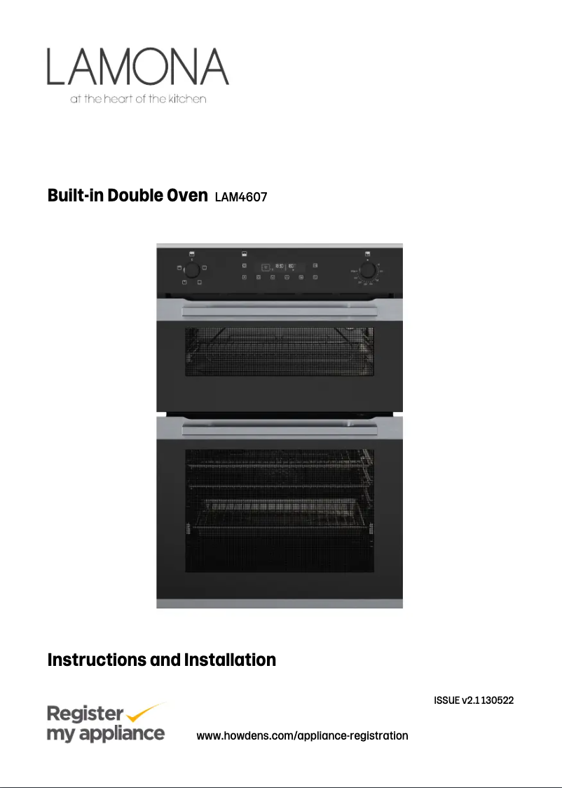 Image de la première page du manuel de l'appareil LAM4607