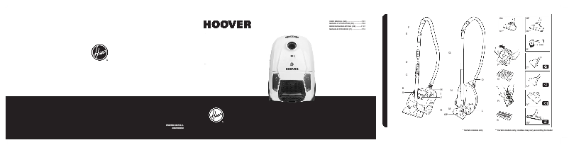 Page 1 de la notice Manuel utilisateur Hoover Brave BV20PAR 021