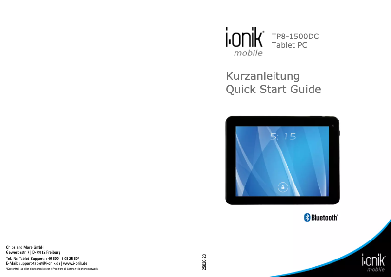 Imagen de la primera página del manual del dispositivo TP8-1500DC