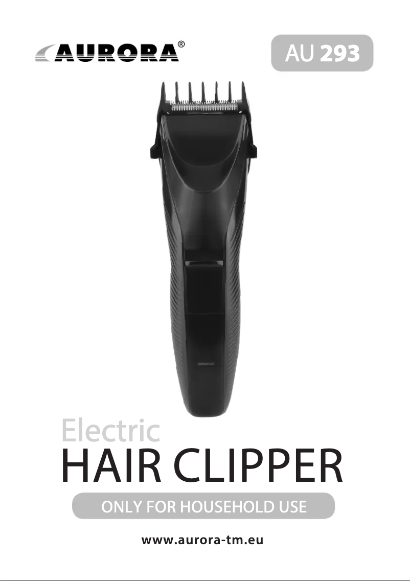 Image de la première page du manuel de l'appareil AU 293