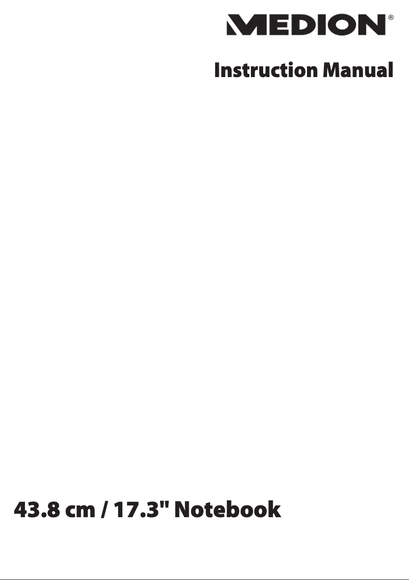 Página 1 del manual Manual de usuario Medion Erazer Scout E20