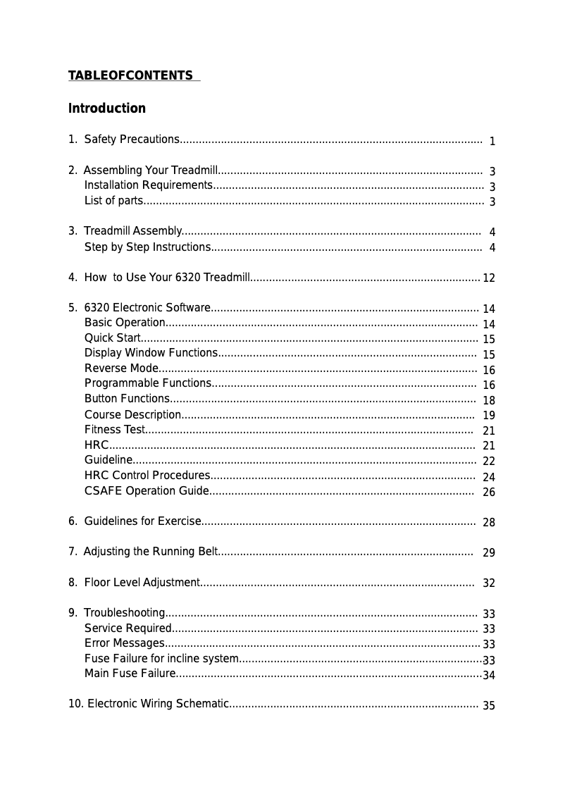 Image de la première page du manuel de l'appareil 6320