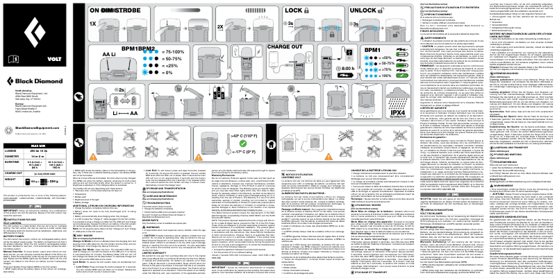 Image de la première page du manuel de l'appareil Volt