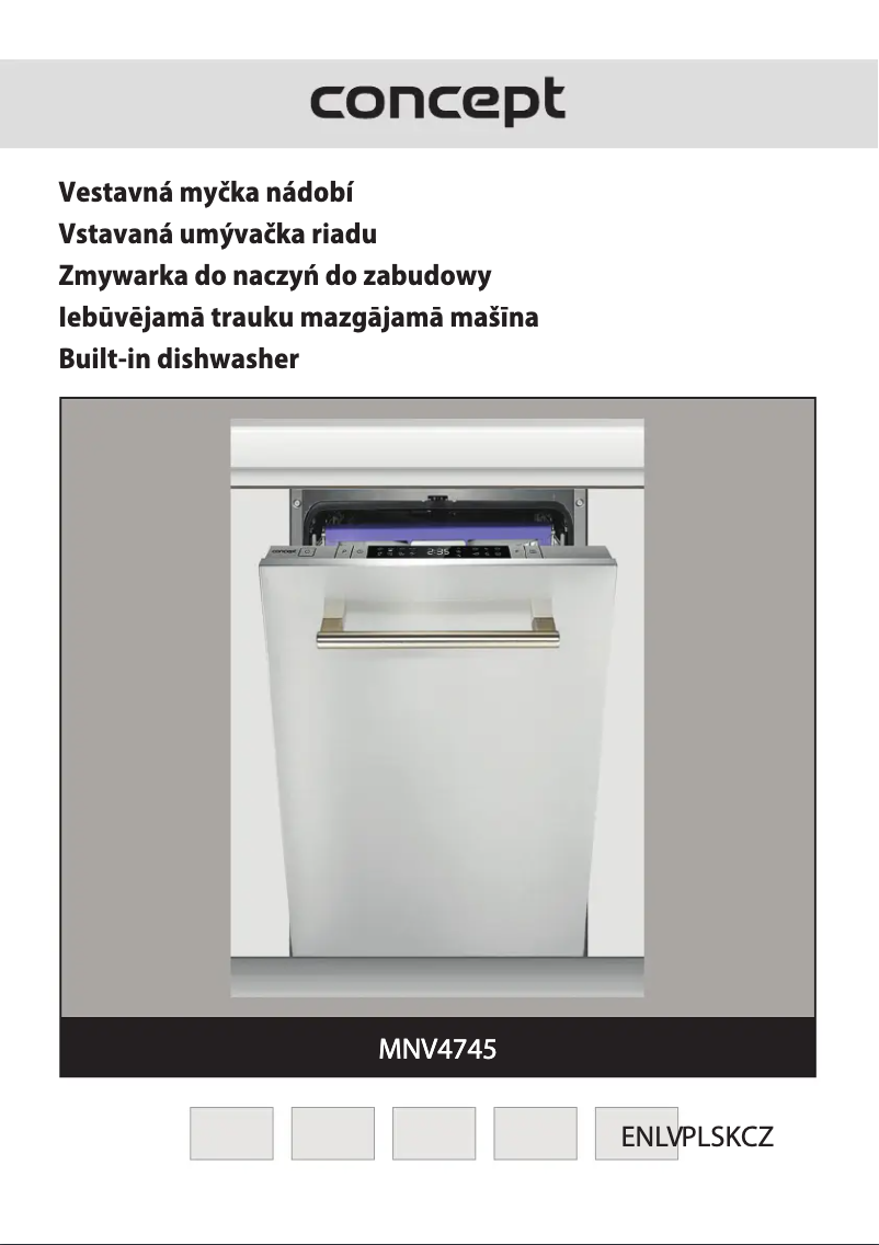 Page n°1 - Manuel utilisateur Concept MNV4745