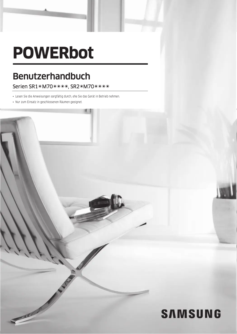 Image de la première page du manuel de l'appareil POWERbot Boost