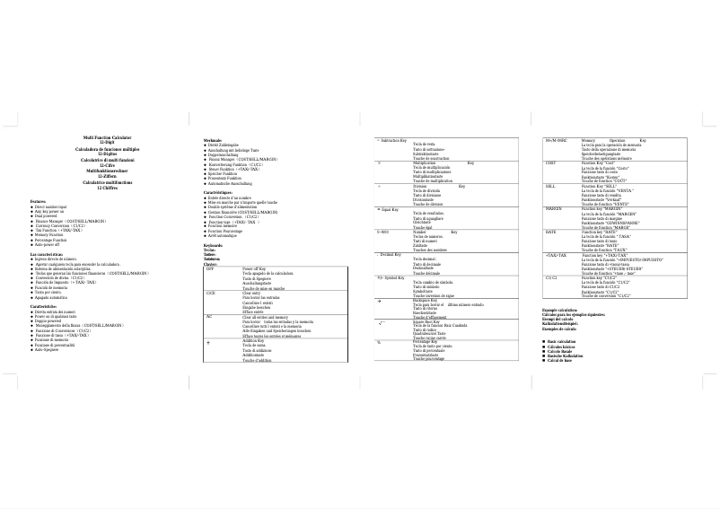 Image de la première page du manuel de l'appareil DT661